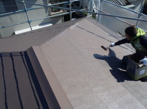 デザインスタジオ屋根塗装